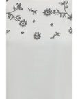 Max Mara Agile Embellished T-Shirt - White