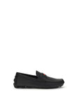 Gucci Leather Loafers - Black