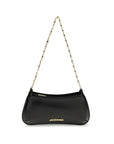 Jacquemus Bisou Chaine Small Shoulder Bag - Black