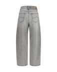 Jacob Cohen Barrel Leg Jeans - Gray/Grey