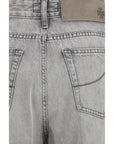 Jacob Cohen Barrel Leg Jeans - Gray/Grey