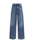 Jacob Cohen Vintage Blue Wide Leg Fit Jeans
