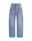 Marni Barrel-Leg Light Wash Denim Jeans