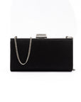 Jimmy Choo Satin Clutch Bag - Black