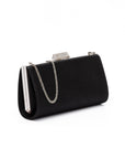 Jimmy Choo Satin Clutch Bag - Black