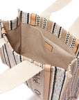 Chloé Linen Woody Tote Bag