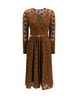 Max Mara Agrume Lace Midi Dress