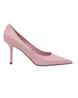 Jimmy Choo Reptile Embossed Leather Love 85 Pumps - Dusty Pink
