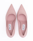 Jimmy Choo Reptile Embossed Leather Love 85 Pumps - Pink