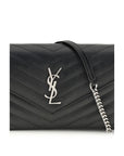 Saint Laurent Cassandre Envelope Chain Wallet
