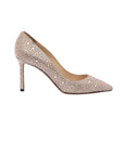 Jimmy Choo Crystal Embellished Romy 85 pumps - Bronze