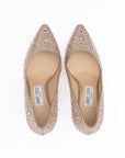 Jimmy Choo Crystal Embellished Romy 85 pumps - Bronze