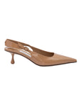 Jimmy Choo Amel 50 Slingback Pumps - Biscuit Brown