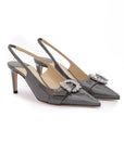 Jimmy Choo Cheri SB 65 Pumps - Storm Gray/Grey