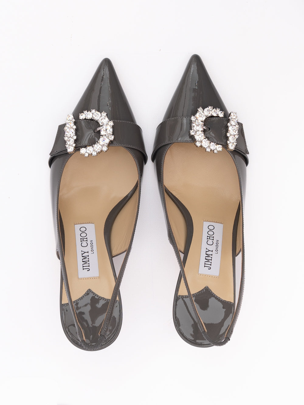Jimmy Choo Cheri SB 65 Pumps - Storm Gray/Grey – Runway Door