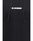 Jil Sander Logo Hoodie - Black