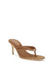 Gianvito Rossi Suede Leather Thong Heel Sandals - Bronze