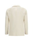 Lardini Single-Breasted Blazer - White