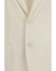 Lardini Single-Breasted Blazer - White