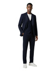 Mulish AB-213 Monetraso Three-Piece Suit - Deepest Blue
