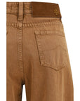 Jacob Cohen Barrel Leg Jeans - Caramel Brown