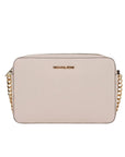 Michael Kors Jet Set Large East West Saffiano Leather Crossbody Bag - Blush Pink