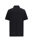 Dolce & Gabbana Black Cotton Polo Shirt