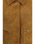 7 For All Mankind Suede Leather Jacket
