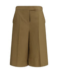 Max Mara Linen Bermuda Longline Shorts