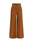 Max Mara Wide Leg Farea Pants - Brown