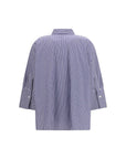 Max Mara Hudson Striped Shirt - Blue