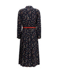 Max Mara Stelmo Silk Floral Dress