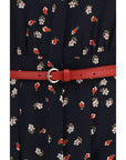 Max Mara Stelmo Silk Floral Dress
