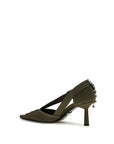 Prada Embellished High Heel Pumps