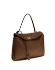 Balenciaga Rodeo Medium Leather Shoulder Bag - Brown