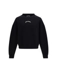 Palm Angels Logo Sweatshirt - Black