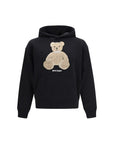 Palm Angels Teddy Bear Hoodie - Black