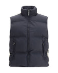 Palm Angels Sleeveless Puffer Jacket - Black