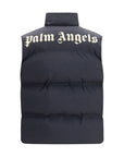 Palm Angels Sleeveless Puffer Jacket - Black