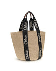Chloé Large Woody Basket Tote Bag