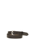 Fendi FF Leather Belt - Brown