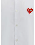 Comme Des Garçons Play Cotton Shirt - White