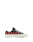 Comme Des Garçons Play x Converse Low Top Canvas Sneakers - Black