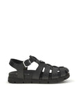 Prada Cage Gladiator Sandals - Black