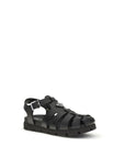 Prada Cage Gladiator Sandals - Black