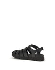 Prada Cage Gladiator Sandals - Black
