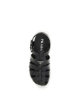 Prada Cage Gladiator Sandals - Black