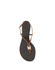 Giuseppe Zanotti Amhelia Leather Wedge Sandals - Brown
