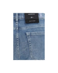 7FOR Light Wash Bell Bottom Flared Jeans