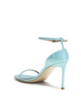 Tom Ford Vertigo Patent Leather Stiletto Heel Sandals - Light Blue